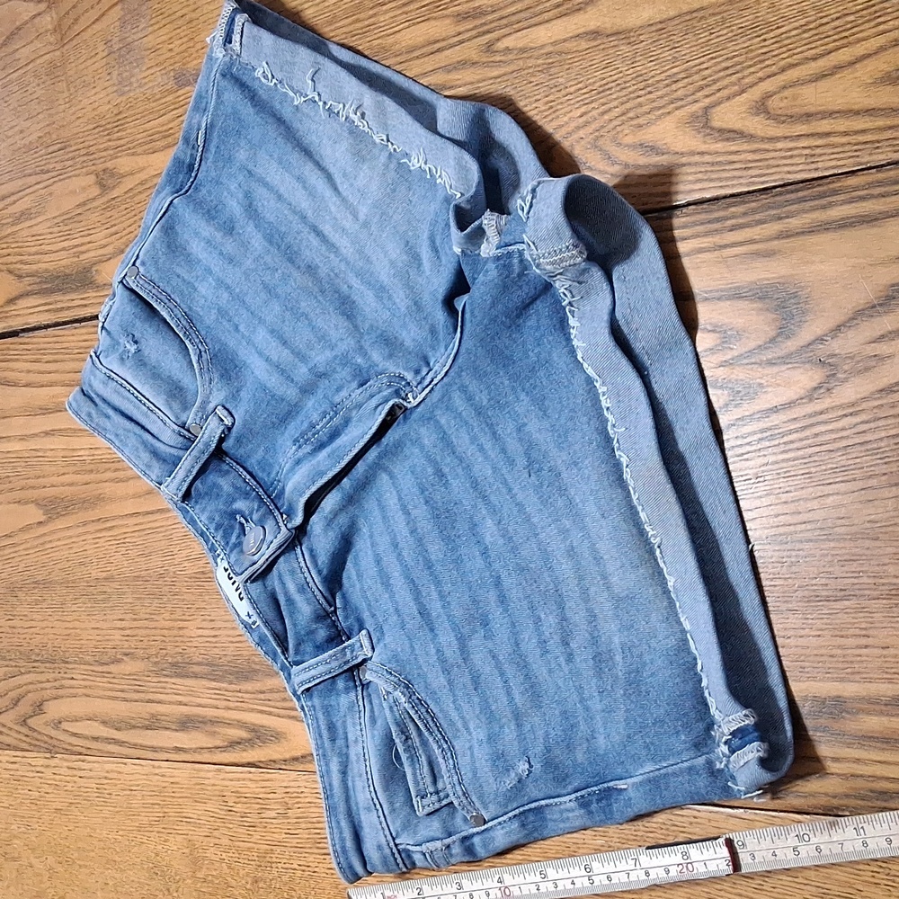 PAIGE Jean Shorts Women 25 BLue JIMMY JIMMY Light Wash Preowned Used